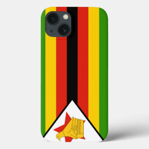 Vlag van Zimbabwe iPhone 13 Hoesje