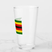 Vlag van Zimbabwe Glas (Links)