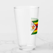 Vlag van Zimbabwe Glas (Rechts)