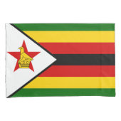 Vlag van Zimbabwe Kussensloop (Voorkant-Rechts)