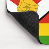 vlag van Zimbabwe Muismat (Hoek)