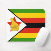 vlag van Zimbabwe Muismat (Met muis)
