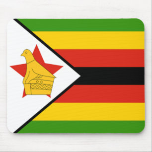 vlag van Zimbabwe Muismat