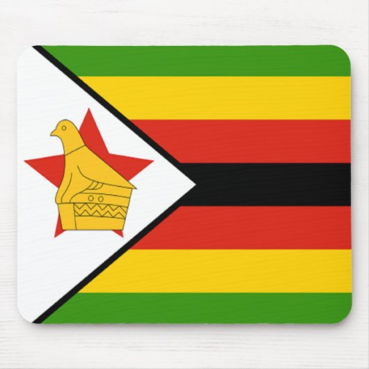vlag van Zimbabwe Muismat (Voorkant)