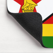 Vlag van Zimbabwe Muismat (Hoek)