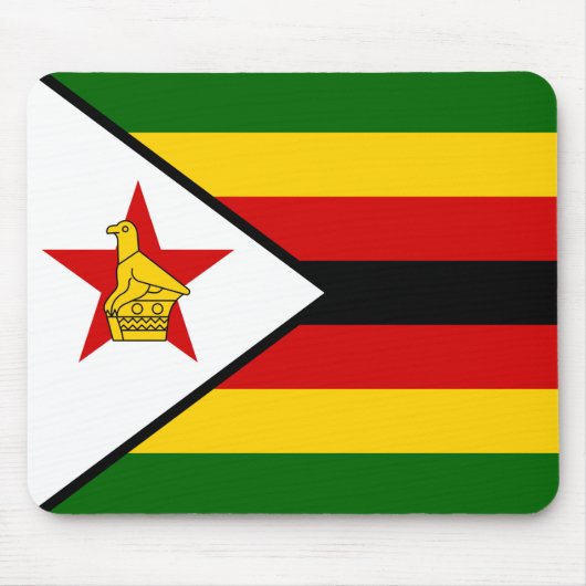 Vlag van Zimbabwe Muismat (Voorkant)