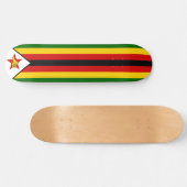 Vlag van Zimbabwe Persoonlijk Skateboard (Horizontaal)