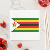 Vlag van Zimbabwe Servet (Insitu)