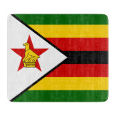 Vlag van Zimbabwe Snijplank (Voorkant)