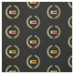 vlag van Zimbabwe Stof