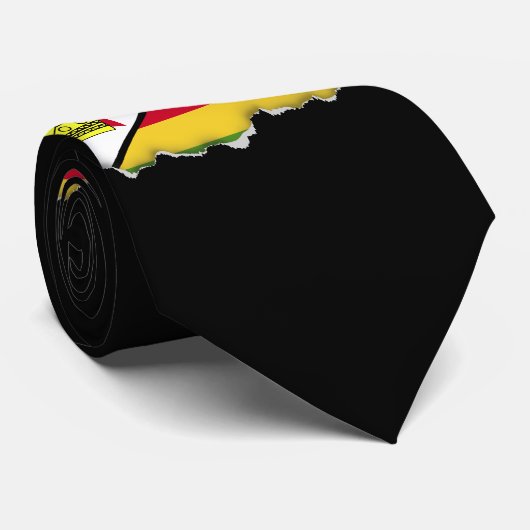 Vlag van Zimbabwe Stropdas (Opgerold)