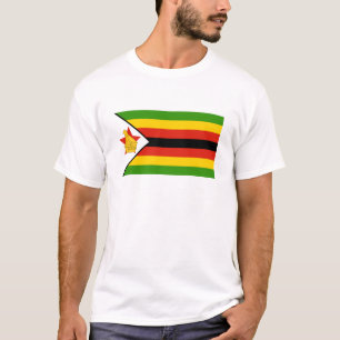 vlag van Zimbabwe T-shirt