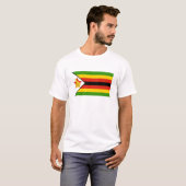 vlag van Zimbabwe T-shirt (Voorkant volledig)