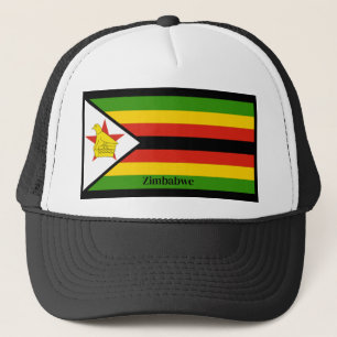 Vlag van Zimbabwe Trucker Pet