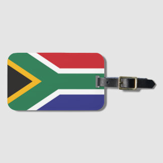 Vlag van Zuid-Afrika Bagagelabel
