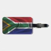 Vlag van Zuid-Afrika Bagagelabel (Achterkant horizontaal)