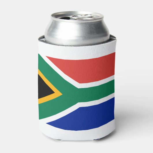 Vlag van Zuid-Afrika Blikjeskoeler (Blikje Voorkant)