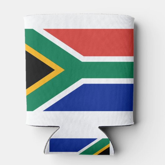 Vlag van Zuid-Afrika Blikjeskoeler (Achterkant)