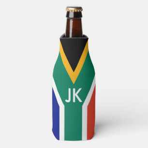 Vlag van Zuid-Afrika Bokke Flesjeskoeler