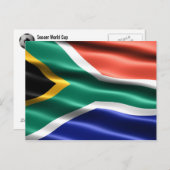 Vlag van Zuid-Afrika - Briefkaart (Voorkant / Achterkant)