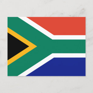 Vlag van Zuid-Afrika Briefkaart