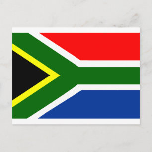 Vlag van Zuid-Afrika Briefkaart