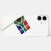 Vlag van Zuid-Afrika Case-Mate iPhone Case (Achterkant (horizontaal))