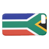 Vlag van Zuid-Afrika Case-Mate iPhone Case (Achterkant (Horizontaal))