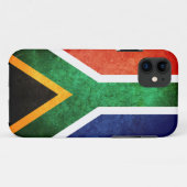 Vlag van Zuid-Afrika Case-Mate iPhone Case (Achterkant (horizontaal))