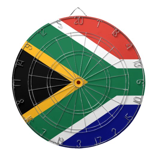 Vlag van Zuid-Afrika Dartbord (Voorkant)