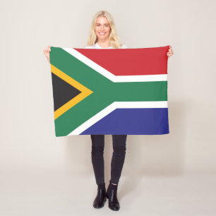 Vlag van Zuid-Afrika Fleece Deken