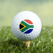 Vlag van Zuid-Afrika Golfballen (Insitu Shirt)