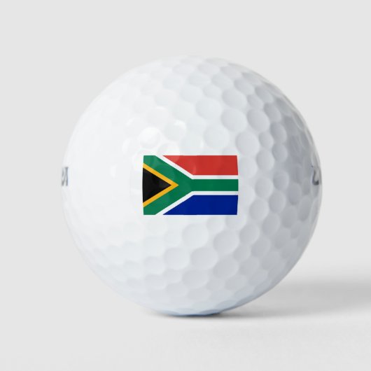 Vlag van Zuid-Afrika Golfballen (Voorkant)