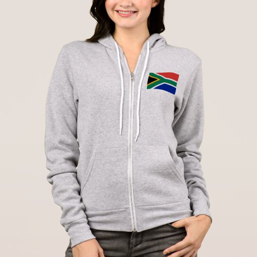 Vlag van Zuid-Afrika Hoodie (Voorkant)