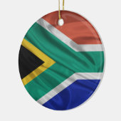 Vlag van Zuid-Afrika Keramisch Ornament (Links)