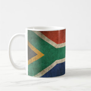 vlag van Zuid-Afrika Koffiemok