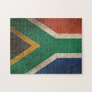 vlag van Zuid-Afrika Legpuzzel