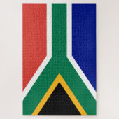 Vlag van Zuid-Afrika Legpuzzel (Verticaal)