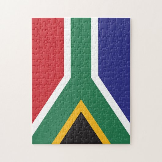 Vlag van Zuid-Afrika Legpuzzel (Verticaal)