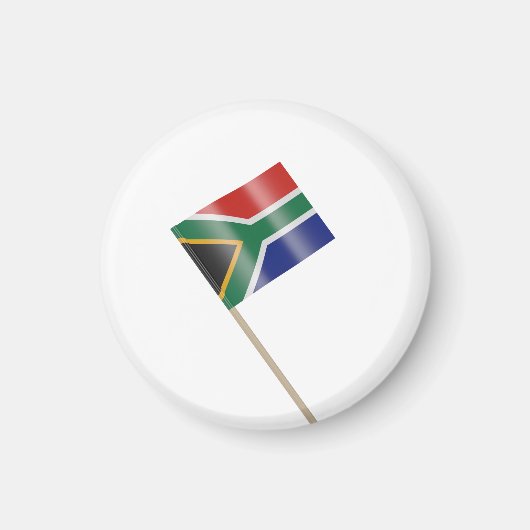 Vlag van Zuid-Afrika Magneet (Voorkant)