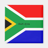 Vlag van Zuid-Afrika Magneet (Voorkant)
