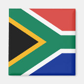 Vlag van Zuid-Afrika Magneet (Voorkant)