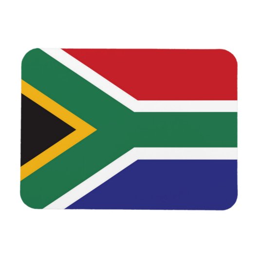 Vlag van Zuid-Afrika Magneet (Horizontaal)