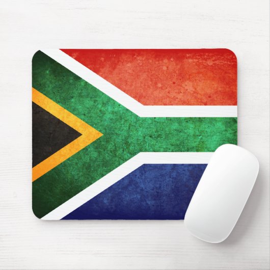 Vlag van Zuid-Afrika Muismat (Met muis)