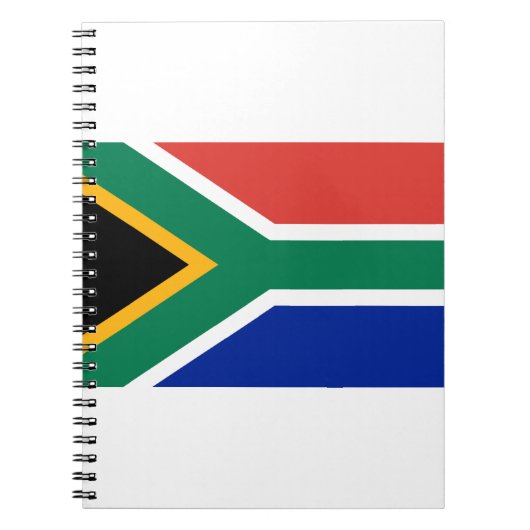 Vlag van Zuid-Afrika Notitieboek (Voorkant)
