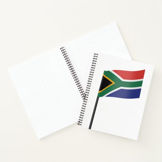 Vlag van Zuid-Afrika Notitieboek (Binnen)
