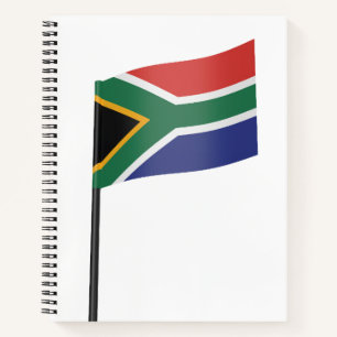 Vlag van Zuid-Afrika Notitieboek