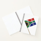 Vlag van Zuid-Afrika Notitieboek (Binnen)