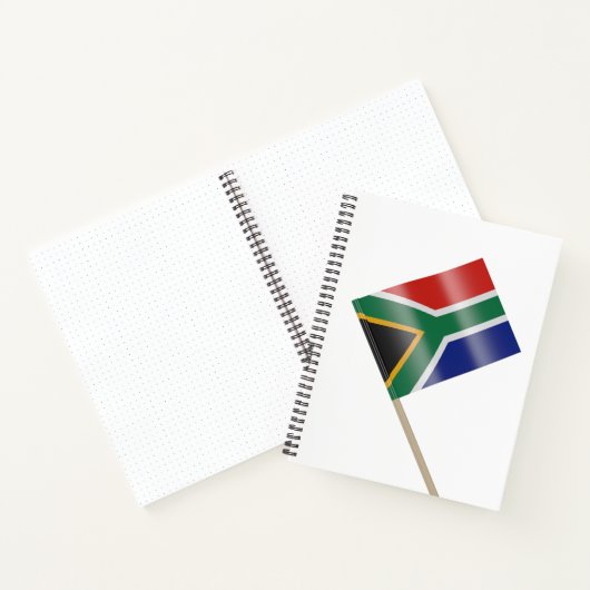 Vlag van Zuid-Afrika Notitieboek (Binnen)