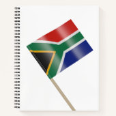 Vlag van Zuid-Afrika Notitieboek (Voorkant)